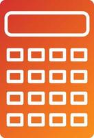 Calculator Icon Style vector