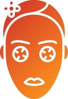 Face Mask Icon Style vector