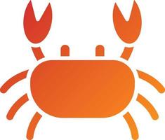 Crab Icon Style vector