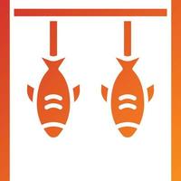 Fish Stringer Icon Style vector