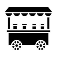 Toffee Apple Stall Icon Style vector