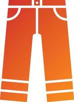 Pants Icon Style vector