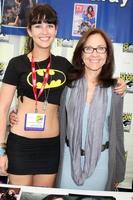 SAN DIEGO, JUL 21 - Samantha Gray Hissong, Erin Gray at the 2011 Comic-Con Convention at San Diego Convetion Center on July 21, 2010 in San DIego, CA photo