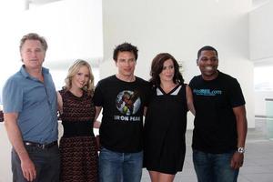 SAN DIEGO, JUL 22 - Bill Pullman, Alexa Havins, John Barrowman, Eve Myles, Mekhi Phifer at the 2011 Comic-Con Convention, Day 2 at San Diego Convention Center on July 22, 2010 in San DIego, CA photo