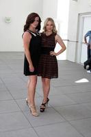 SAN DIEGO, JUL 22 - Eve Myles, Alexa Havins at the 2011 Comic-Con Convention, Day 2 at San Diego Convetion Center on July 22, 2010 in San DIego, CA photo