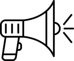 Speaker Outline Icon vector