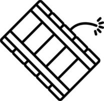 Dynamite Outline Icon vector