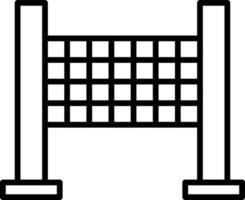 Finish Outline Icon vector