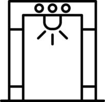 Metal Detector Outline Icon