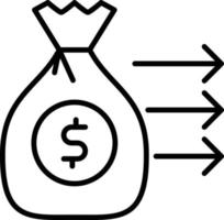 Payment Gateway Outline Icon vector