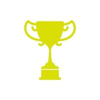 Trophy icon. Trophy Vector design illustration. Trophy symbol of the winner. Trophy icon simple sign.