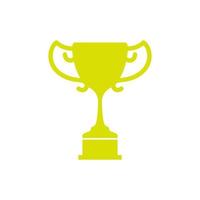 Trophy icon. Trophy Vector design illustration. Trophy symbol of the winner. Trophy icon simple sign.