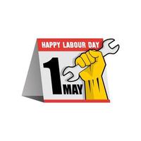 Labour day vector illustration. Labor day celebration. Labour day symbol.