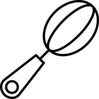 Beater Outline Icon vector