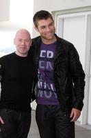 SAN DIEGO, JUL 22 - Steven S. DeKnight, Liam McIntyre at the 2011 Comic-Con Convention, Day 2 at San Diego Convention Center on July 22, 2010 in San DIego, CA photo