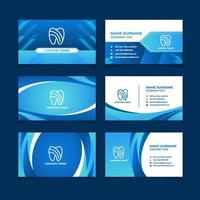 Dentist Dental Care Business Card Template vector