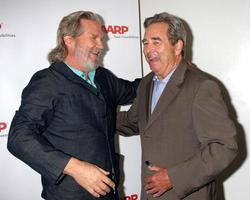 LOS ANGELES, AUG 1 - Beau Bridges, Jeff Bridges at the AARP Luncheon IHO Jeff Bridges at the Spago on August 1, 2014 in Beverly Hills, CA photo