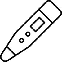 Thermometer Outline Icon vector