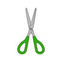Scissor isolated on white background. Vector illustration