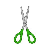 Scissor isolated on white background. Vector illustration