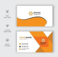 Corporate Business Card Design 2022