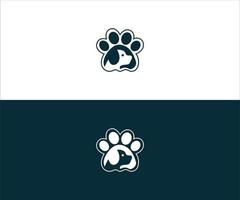 dog logo design vector