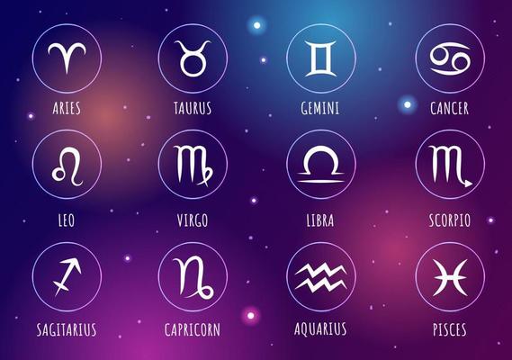 Astrology Planet Symbols Vector Art, Icons, and Graphics for Free Download