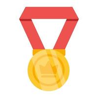 Trendy vector design of medal