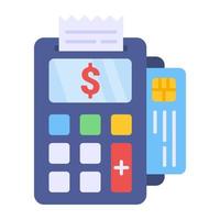 A premium download icon of point of sale vector
