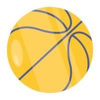 Modern design icon of basketball vector