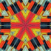 Moving colorful lines of abstract background vector