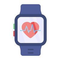 Trendy vector design of fitness tracker