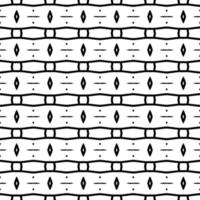 Abstract seamless pattern. Black and white background. vector