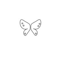 BUTTERFLY ICON ILUSTRATOR VECTOR