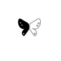 BUTTERFLY ICON ILUSTRATOR VECTOR