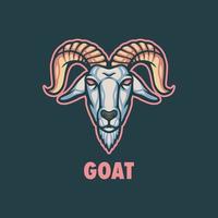 GOAT MASCOT LOGO vector