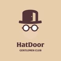 Hat Door Logo vector