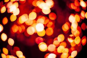 Abstract bokeh light shapes photo