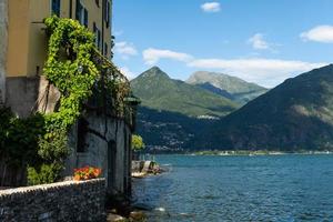 View over lake Como from Santa Maria Rezzonico photo