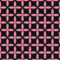 Abstract Retro Geometric seamless pattern. Bright colorful nostalgic background design. Vector Illustration