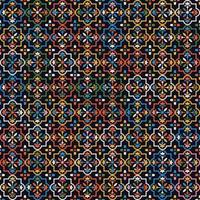 patrón geométrico retro abstracto sin fisuras. diseño de fondo nostálgico de colores brillantes. ilustración vectorial