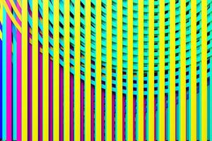 3d illustration of   yellow wall stripes . Geometry  background, pattern photo