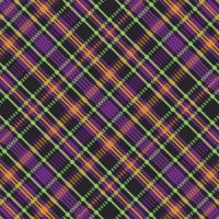 tartan plaid pattern with texture and retro color. vector