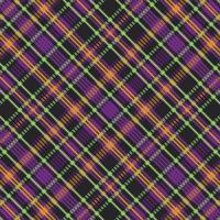 tartan plaid pattern with texture and retro color. vector