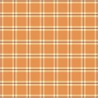 Tartan plaid pattern with texture and warm color. vector
