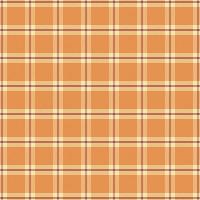 Tartan plaid pattern with texture and warm color. vector