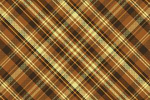 Tartan plaid pattern with texture and warm color. vector