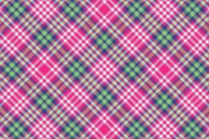 tartan plaid pattern with texture and retro color. vector