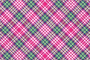 tartan plaid pattern with texture and retro color. vector