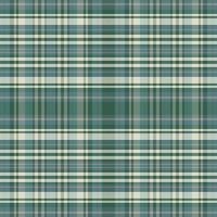Tartan plaid pattern with texture and retro color. vector